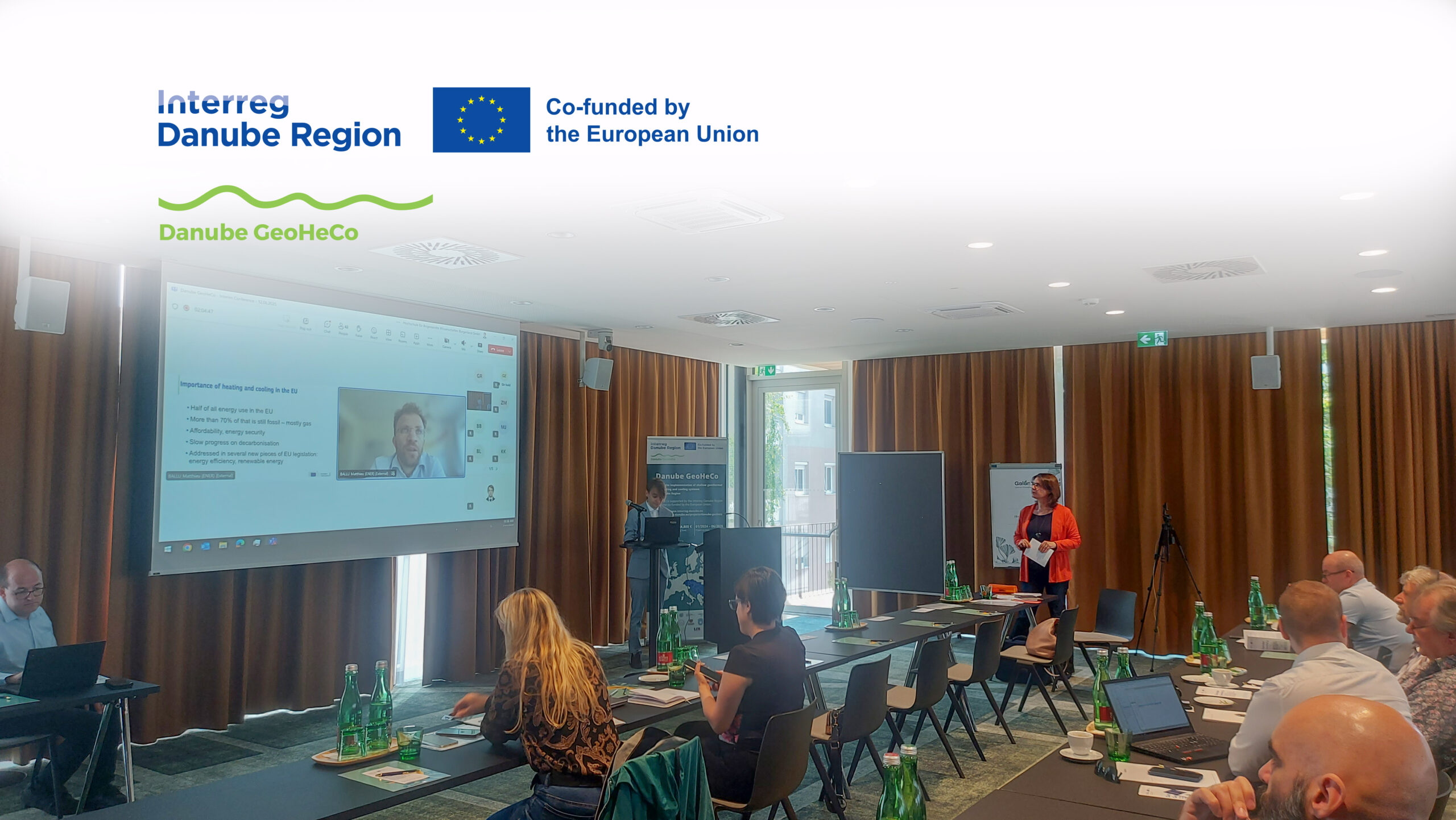 The international conference Danube GeoHeCo project highlighted innovations in the field of geothermal energy