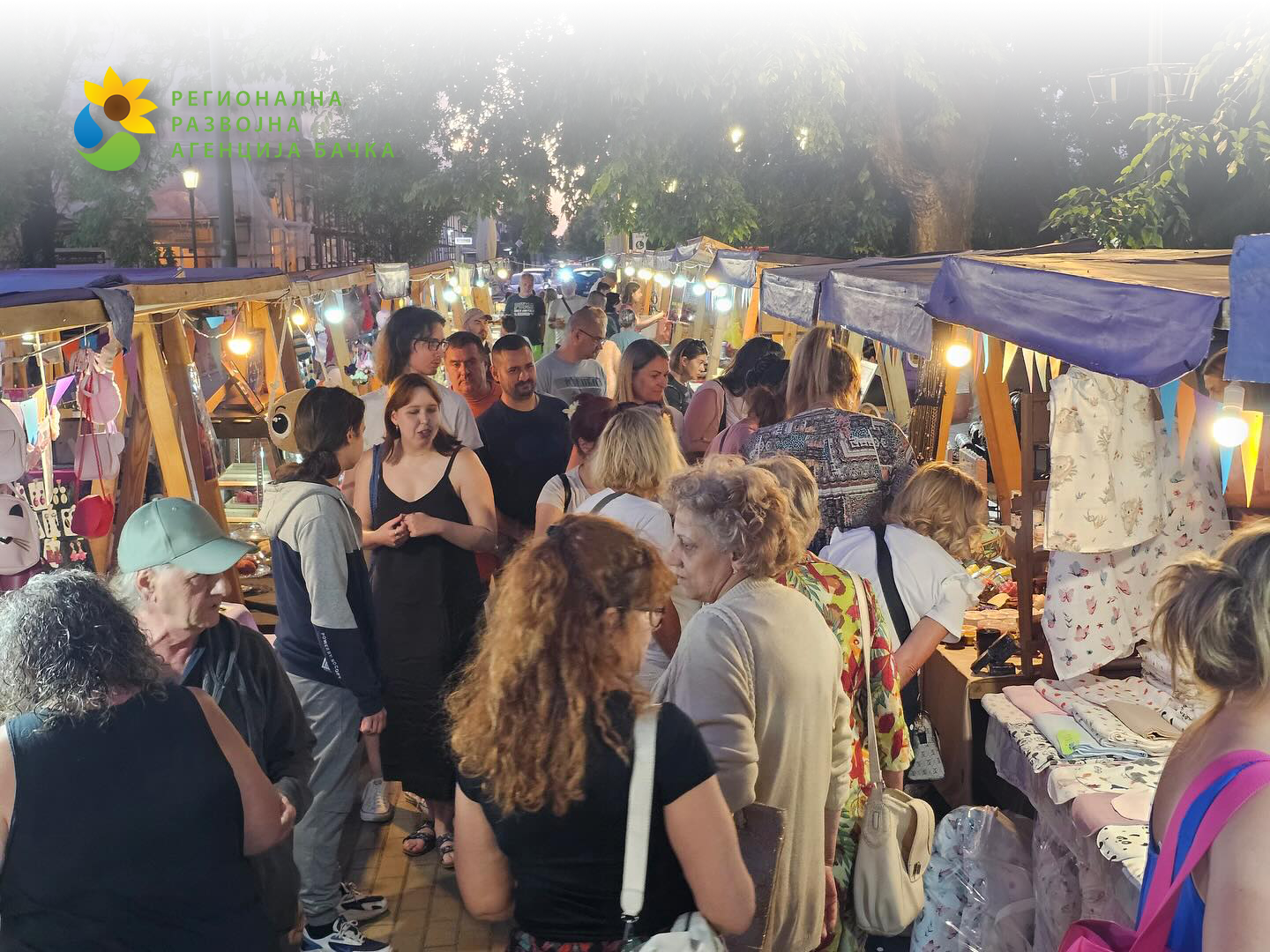 Support for Local Producers through the Organization of Night Bazaars in Bečej, Odžaci, and Vrbas