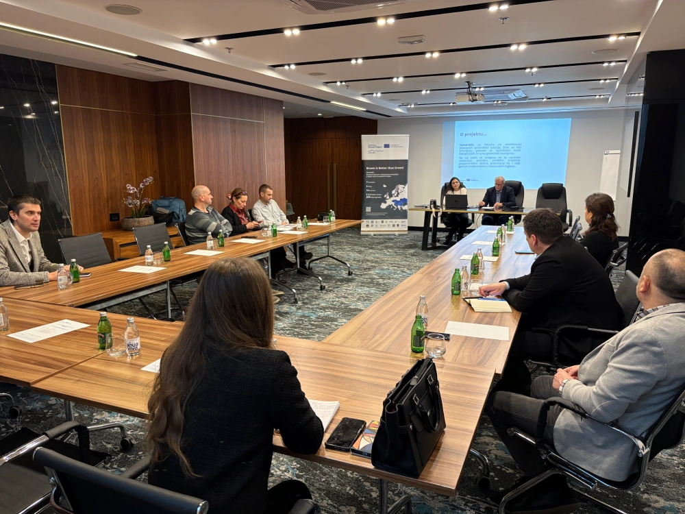 Prezentacija ciljeva projekta ReInd-BBG u hotelu Pupin